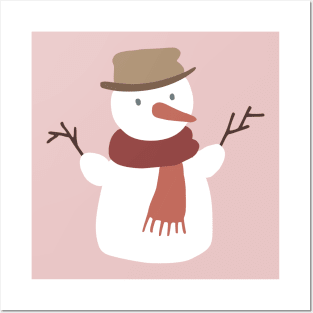 Snowman Posters and Art